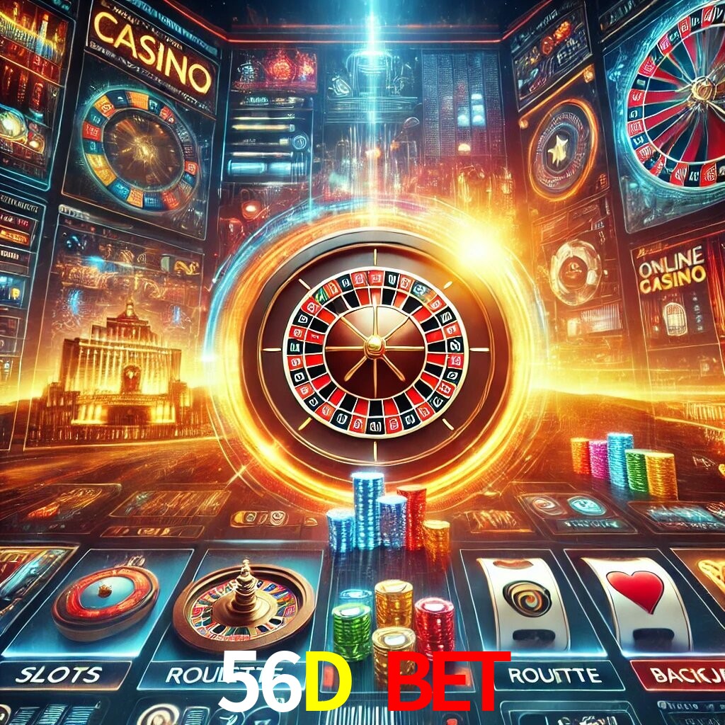 Visão geral dos jogos no 56D BET